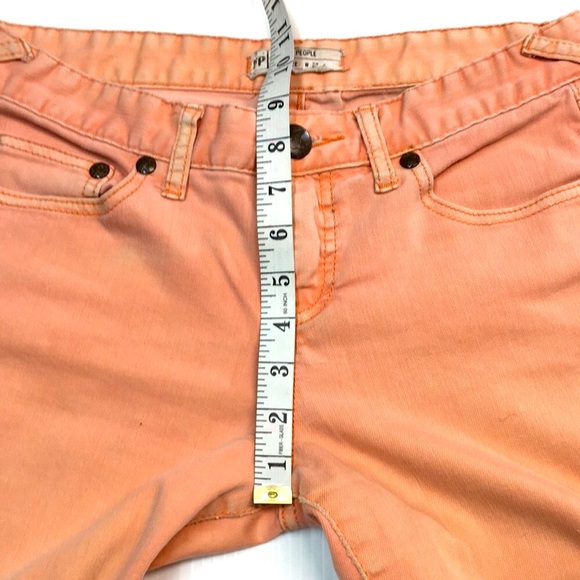 Free People Millennium Ankle Zip Skinny Jean. Sz 27 - Picture 8 of 12